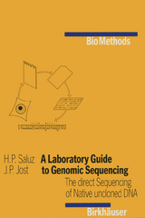 A Laboratory Guide to Genomic Sequencing -  Saluz,  Jost