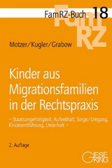 Kinder aus Migrationsfamilien in der Rechtspraxis - Motzer, Stefan; Kugler, Roland; Grabow, Michael