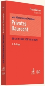 Privates Baurecht - Mark von Wietersheim, Claus-Jürgen Korbion
