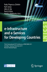 e-Infrastructure and e-Services for Developing Countries - 