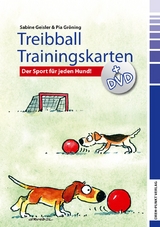 Treibball Trainingskarten + DVD - Pia C Gröning, Sabine Geisler