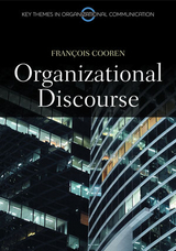 Organizational Discourse -  Francois Cooren