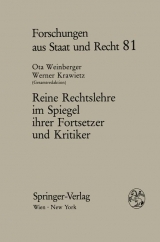 Reine Rechtslehre im Spiegel ihrer Fortsetzer und Kritiker - 