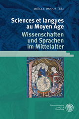 Sciences et Langues au Moyen Âge/Wissenschaften und Sprachen im Mittelalter - 