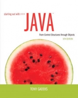 Starting Out with Java - Gaddis, Tony