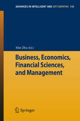 Business, Economics, Financial Sciences, and Management - 