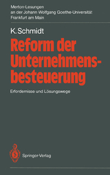 Reform der Unternehmensbesteuerung - Kurt Schmidt