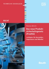 Das neue Produktsicherheitsgesetz (ProdSG) - Thomas Wilrich