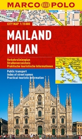 MARCO POLO Cityplan Mailand 1:15 000