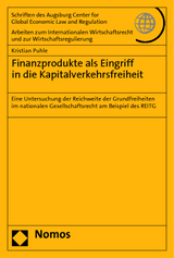 Finanzprodukte als Eingriff in die Kapitalverkehrsfreiheit - Kristian Puhle