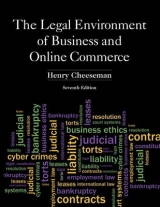 Legal Environment of Business and Online Commerce, The - Cheeseman, Henry