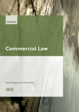 Commercial Law 2012 - Bradgate, Robert; White, Fidelma