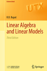Linear Algebra and Linear Models - Bapat, Ravindra B.