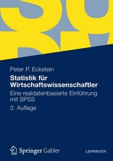 Statistik für Wirtschaftswissenschaftler - Eckstein, Peter P.
