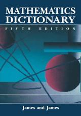 Mathematics Dictionary - R.C. James