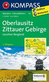 Oberlausitz - Zittauer Gebirge - Lausitzer Bergland - KOMPASS-Karten GmbH