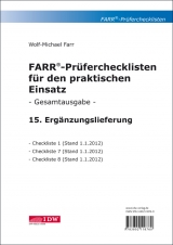 FARR Prüferchecklisten für den praktischen Einsatz - Farr, Wolf-Michael