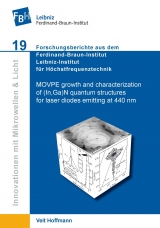 MOVPE growth and characterization of (In,Ga)N quantum structures for laser diodes emitting at 440 nm - Veit Hoffmann