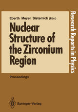Nuclear Structure of the Zirconium Region - 