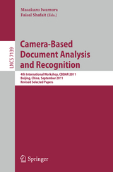 Camera-Based Document Analysis and Recognition - 