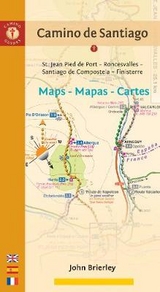 Camino de Santiago Maps - Mapas - Cartes - Brierley, John