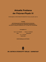 Aktuelle Probleme der Polymer-Physik - 