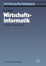 Wirtschaftsinformatik - Roland Fahrion