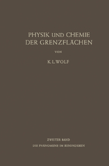 Physik und Chemie der Grenzflächen - Karl L. Wolf