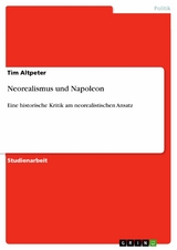 Neorealismus und Napoleon -  Tim Altpeter