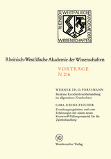 Moderne Knochenbruchbehandlung im allgemeinen Krankenhaus. Forschungsergebnisse und erste Erfahrungen mit einem neuen Kunststoff-Füllungsmaterial für die Zahnbehandlung - Werner Forßmann