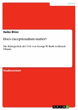 Does exceptionalism matter? -  Haike Blinn