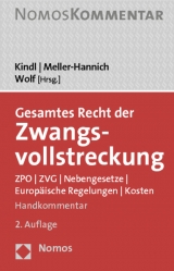 Gesamtes Recht der Zwangsvollstreckung - Kindl, Johann; Meller-Hannich, Caroline; Wolf , Hans-Joachim