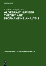 Algebraic Number Theory and Diophantine Analysis - 