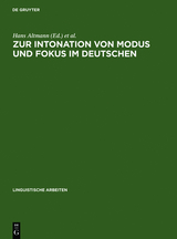 Zur Intonation von Modus und Fokus im Deutschen - 