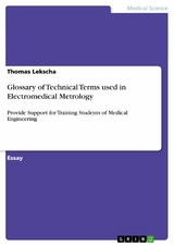 Glossary of Technical Terms used in Electromedical Metrology -  Thomas Lekscha