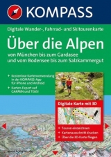 Über die Alpen - von München bis zum Gardasee und vom Bodensee bis zum Salzkammergut 3D - 