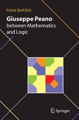 Giuseppe Peano between Mathematics and Logic - 