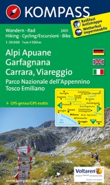 Alpi Apuane - Garfagnana - Carrara - Viareggio - Parco Nazionale dell'Appennino Tosco Emiliano - 