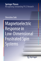 Magnetoelectric Response in Low-Dimensional Frustrated Spin Systems - Shinichiro Seki