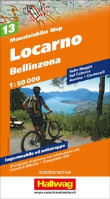 Hallwag Mountainbike-Karte 13 Locarno 1:50.000
