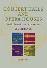 Concert Halls and Opera Houses - Beranek, Leo