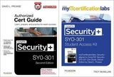 CompTIA Security+ SYO-301 Cert Guide with MyITCertificationlab Bundle - Prowse, David L.