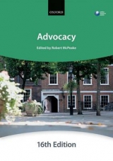 Advocacy - The City Law School