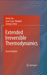 Extended Irreversible Thermodynamics -  Jose Casas-Vazquez,  David Jou,  Georgy Lebon