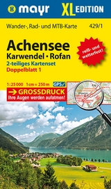 Achensee, Karwendel, Rofan XL (2-Karten-Set)