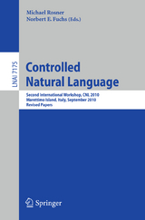Controlled Natural Language - 