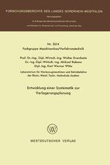 Entwicklung einer Systematik zur Verlagerungsplanung - Walter Eversheim