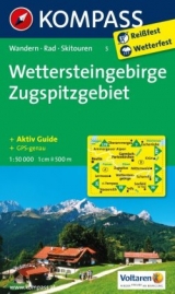 Wettersteingebirge - Zugspitzgebiet - KOMPASS-Karten GmbH