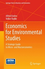 Economics for Environmental Studies - Alfred Endres, Volker Radke