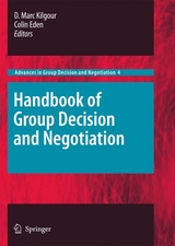 Handbook of Group Decision and Negotiation - 